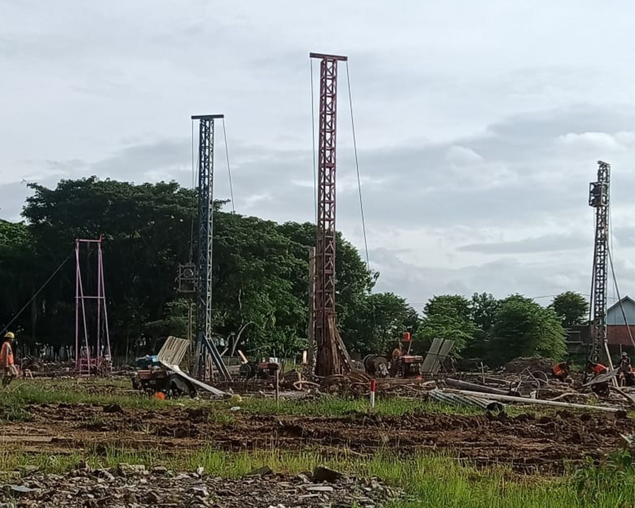 Pengertian Pondasi Bore Pile Dan Strauss Pile